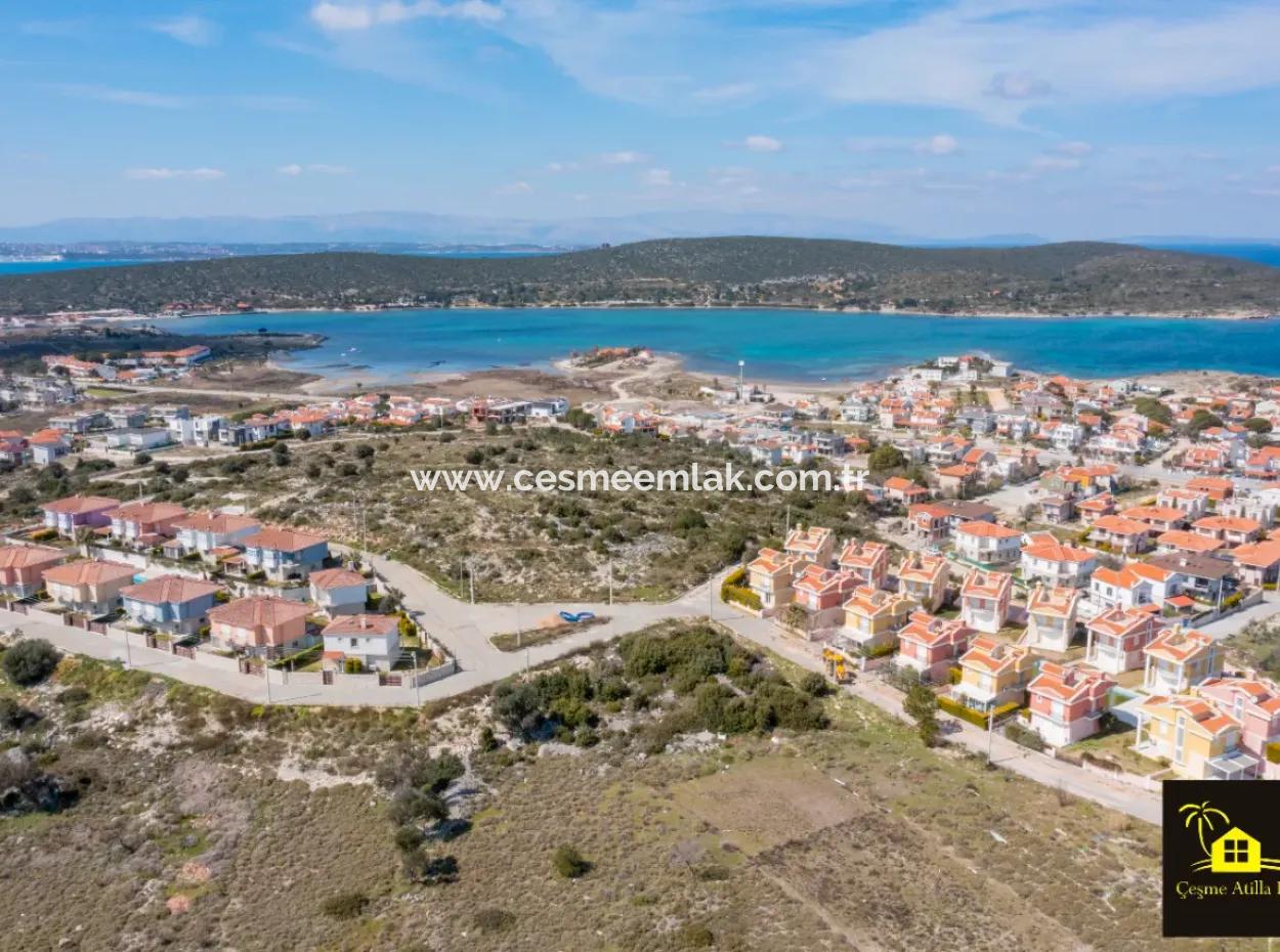 Grundstück Mit Zwei Residenzen Zum Verkauf In Çeşme Şifne