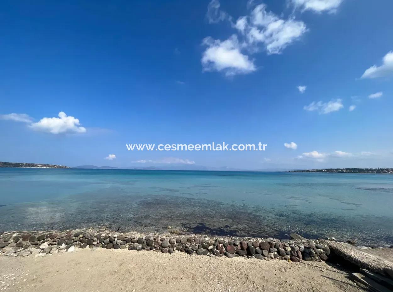 Saisonale Miete Direkt Am Meer Erdgeschosswohnung In Çeşme Boyalik