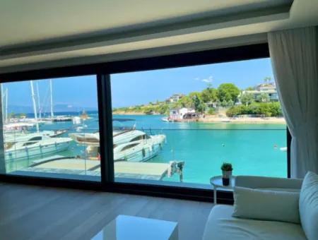 Double Double Apartment With Zero Sea View In Cesme Dalyan