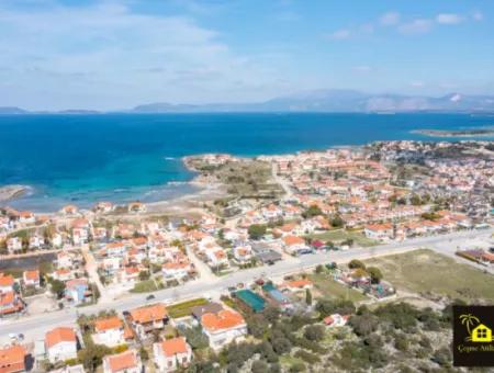 Çeşme Şifne'de Satılık İkiz Konut İmarlı Arsa