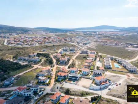 Çeşme Şifne'de Satılık İkiz Konut İmarlı Arsa